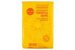 Фасовочные пакеты в пластах , прозрачные , серия Профессиональные ( 25х40 см , 7 мкн , 500 шт в пласте ) , 1510